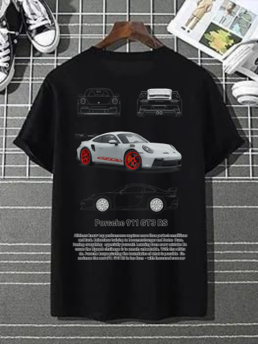 new oversize porche 911 t shirt
